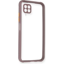 Starseven P40 Lite Kılıf Miami Şeffaf Silikon - Açık Mor