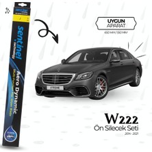 Mercedes W222 Silecek Seti Sentinel 650MM-550MM