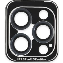 Starseven Iphone 15 Pvd Metal Kamera Lens - Lacivert