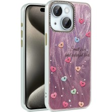 Starseven Iphone 14 Kılıf Blade Aynalı Desenli Kapak - Desen 8