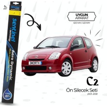 Cıtroen C2 Silecek Seti Sentinel 600MM-450MM
