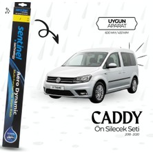 Volkswagen Caddy Silecek Seti Sentinel 600MM-450MM