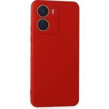 Starseven Y16 Kılıf First Silikon - Kırmızı