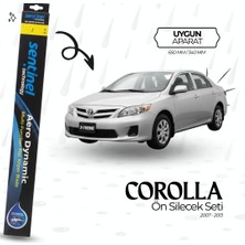 Toyota Corolla Silecek Seti Sentinel 650MM-340MM