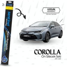 Toyota Corolla Silecek Seti Sentinel 700MM-340MM