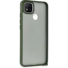 Starseven Redmi 9c Kılıf Elegant Kapak - Yeşil