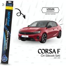 Opel Corsa F Silecek Seti Sentinel 600MM-400MM