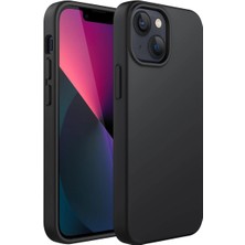 Starseven Iphone 14 Kılıf First Silikon - Siyah