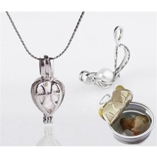 Starseven Istiridye Kabuğunda Gerçek Inci Kolye