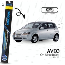 Chevrolet Aveo Silecek Seti Sentinel 550MM-400MM