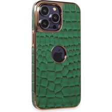 Starseven Iphone 14 Kılıf Snake Kapak - Koyu Yeşil
