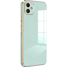 Starseven Galaxy A05 Kılıf Volet Silikon - Açık Yeşil