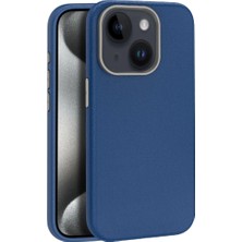 Starseven Iphone 15 Kılıf Wonder Deri Magsafe Kapak - Lacivert