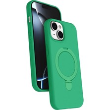 Starseven Iphone 14 Regal Magsafe Standlı Kapak - Yeşil
