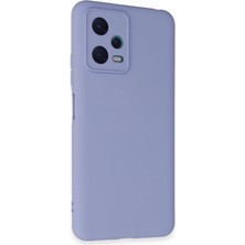 Starseven Redmi Note 12 5g Kılıf Nano Içi Kadife Silikon - Lila