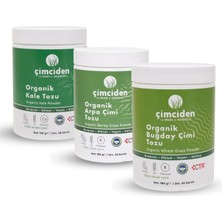 Çimciden Buğday Çimi , Arpa Çimi ve Kale Tozu 3'lü Set