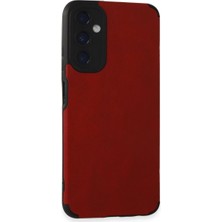 Starseven Galaxy A05S Kılıf Loop Deri Silikon - Kırmızı