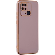 Starseven Redmi 10C Kılıf Volet Silikon - Mor