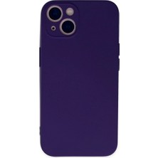Starseven Iphone 13 Mini Kılıf Nano Içi Kadife Silikon - Mor