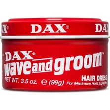 DAX Wave And Groom 99 gr Şekillendirici Wax Besleyici Özellikli İthal Malzeme ile Saç Bakımı