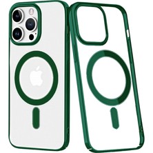 Starseven Iphone 14 Kılıf Element Magneticsafe Sert Kapak - Köknar Yeşili