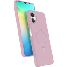 Starseven Galaxy A06 Regal Magsafe Standlı Kapak - Açık Pembe