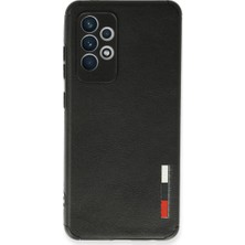 Starseven Galaxy A72 Kılıf Loop Deri Silikon - Siyah