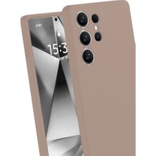 Starseven Galaxy S25 Kılıf Nano Içi Kadife Silikon - Pudra