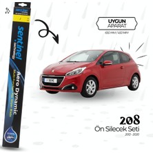Peugeot 208 Silecek Seti Sentinel 650MM-450MM
