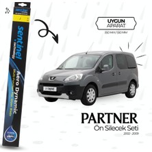 Peugeot Partner Silecek Seti Sentinel 550MM-550MM