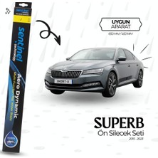 Skoda Superb Silecek Seti Sentinel 650MM-450MM