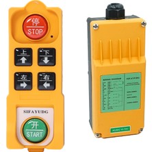 Qzjx-4s 4 Fonsıyonlu  Endüstriyel Kablosuz Elektrik Vinç Caraskal Uzaktan Kumandası AC/DC 28-600V