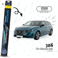Peugeot 308 Silecek Seti Sentinel 600MM-400MM