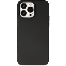 Starseven Iphone 15 Kılıf Nano Içi Kadife Silikon - Siyah
