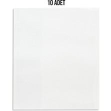 Noki Hazır Yapışkanlı Defter Kabı A4 Şeffaf 10'lu