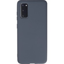 Starseven Galaxy S20 Kılıf Nano Içi Kadife Silikon - Gri