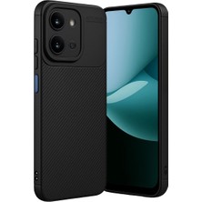Starseven Redmi 15C 4g Auto Focus Karbon Kapak - Siyah