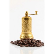 Starseven Osmanlı Motifli Kahve ve Baharat Değirmeni Sarı