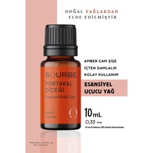 Sourbe Portakal Çiçeği Esansiyel Uçucu Yağı Buhurdanlık Yağı Ortam Oda Kokusu Difüzör Hobi Esansı 10ML