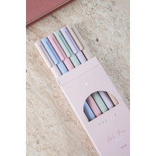 Matt Notebook 0.5 mm 6'lı Jel Kalem Seti