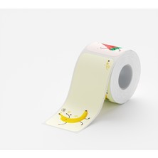 Niimbot T30X70MM 110 Adet Meyve Partisi Desenli Etiket (B1,B21S,B3S,B21PRO)