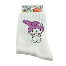 SHC4200 Çzgflm Karakteri Kolej Çorap 8*28