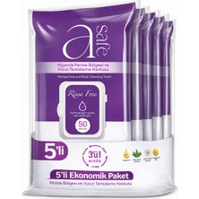 A-Safe Hijyenik Perine ve Vücut Temizleme Havlusu x 5 Adet