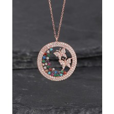 By More Kelebek Yuvası Gümüş Kolye