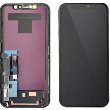 Genos Apple iPhone Xr ile Uyumlu Gx OLED Ekran Dokunmatik