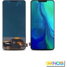 Genos Oppo Reno LCD Ekran Dokunmatik Siyah Çıtasız