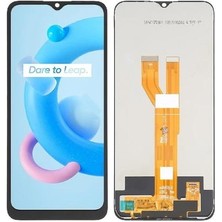 Genos Oppo Realme C21 2021 ile Uyumlu LCD Ekran Dokunmatik RMX3063 RMX3061