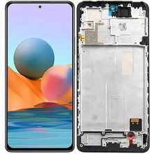 Genos Xiaomi Redmi Note 10 Pro 4g ile Uyumlu OLED Ekran Dokunmatik Çıtalı