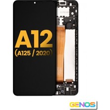 Genos Samsung Galaxy A72 A725 LCD Ekran Dokunmatik Çıtalı Orijinal