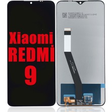 Genos Xiaomi Redmi 9 LCD Ekran Dokunmatik Siyah Çıtasız A Plus Kalite
